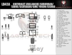 S'adapte Chevy Avalanche 2003-2006 Kit De Base Pour Petite Tige En Bois