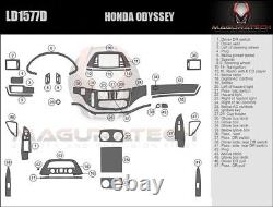 S'adapte Honda Odyssey 2008-2010 Avec Auto Ac Large Wood Dash Trim Kit