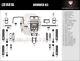 S'adapte Hummer H3 2007-2010 Large Premium Dash Trim Kit En Bois