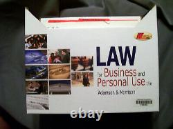 South-western Cengage Learning Adamson/morrison Law For Business & Personal Kit