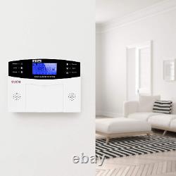 Système d'alarme anti-intrusion pour la maison D1D9 - Kit de 23 pièces sans fil avec numéroteur automatique GSM DIY pour la maison