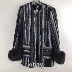 Tenue assortie Vintage des années 90 Ruty Paris avec blazer, veste et jupe en taille M/L pour soirée