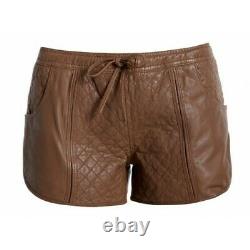 Timber Branded Runner Ladies Short En Cuir Sexy Outfit Taille 12 Uk Xmas Vente