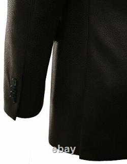Veste De Manteau En Cuir Blazer Pour Hommes Style Classique