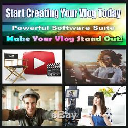 Youtube Video Podcast Vlog Business Kit Pro Youtube MIC Filtre Pop Stand