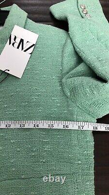Zara Bloggers Favoris Blazer & Jupe Co Ord Matching Set Outfit Taille M Bnwt